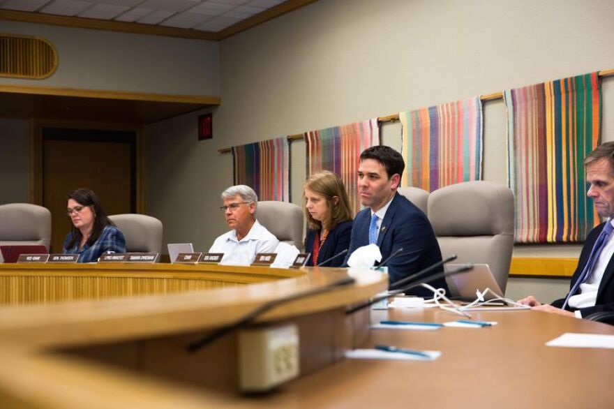 Sen. Rob Wagner (D–OR) chairing the Oregon Senate Committee on Education during the first public hearing for Senate Bill 664 on Feb. 20, 2019. Wagner has been nominated to be the next president of the Oregon Senate.