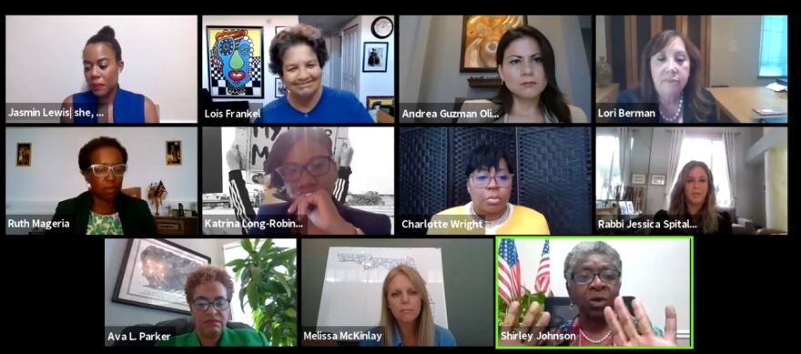 Sen. Lori Berman (D-Boynton Beach) led a Facebook Live panel Friday on racial injustice. Panelists voiced their different concerns, including how a teacher's personal bias can impact their history lessons.