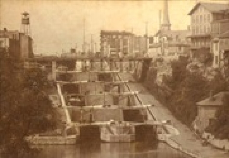 Lockport locks circa 1880