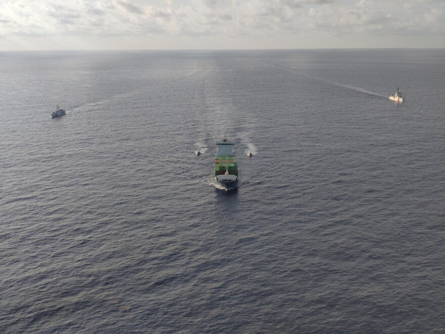 The U.S. Coast Guard, in coordination with international partners, has successfully intercepted the Motor Vessel (M/V) Grace after confirming the ship was engaged in the illicit trafficking of fuel to Cuba.
