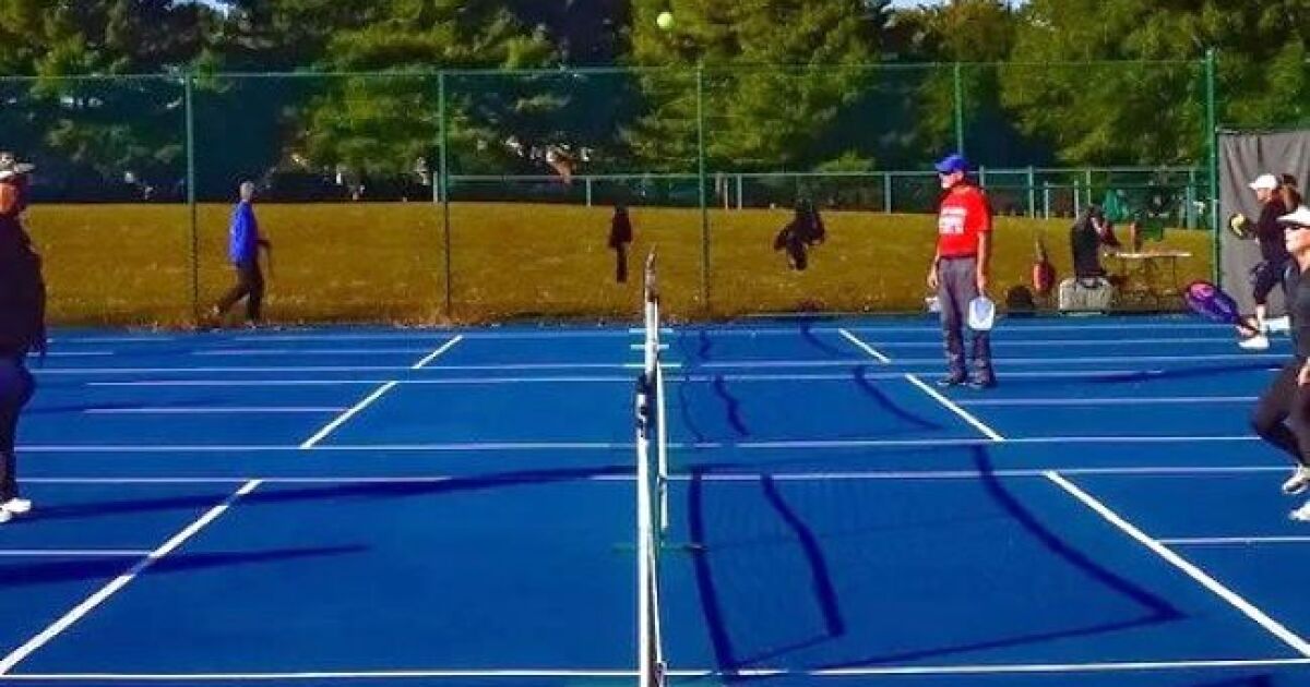 Milford breaks ground on new pickleball courts and playground