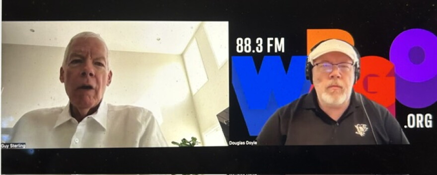 Author and Newark historian Guy Sterling chats with WBGO's Doug Doyle