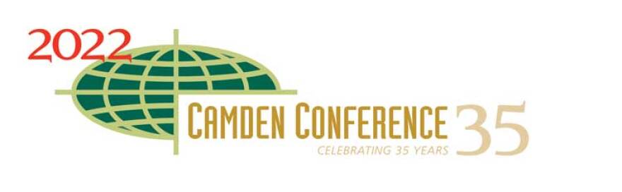 Camden Conference 35th anniversary logo