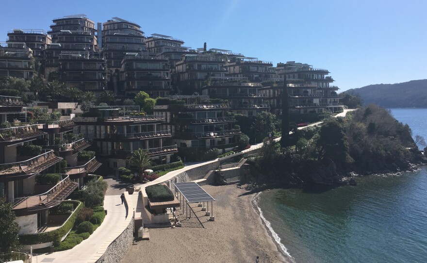 Russians own about a third of businesses in Montenegro, and wealthy Russians own vacation homes in this sunny Mediterranean country, many in this seaside town of Budva.