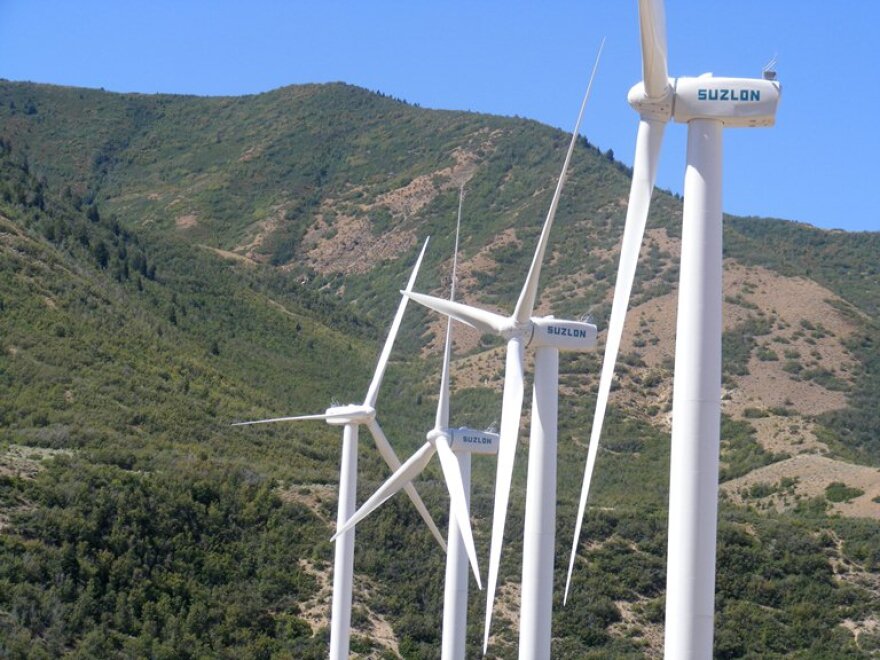 wind turbines