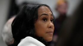 FILE - Fulton County District Attorney Fani Willis is seen at the Georgia State Capitol, Dec. 17, 2025, in Atlanta. (AP Photo/Brynn Anderson, File)