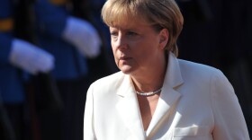 German Chancellor Angela Merkel on Wednesday (Aug. 23, 2011) in Belgrade.