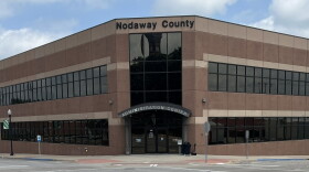 Photo of the Nodaway County Administration Building taken July 25, 2026.