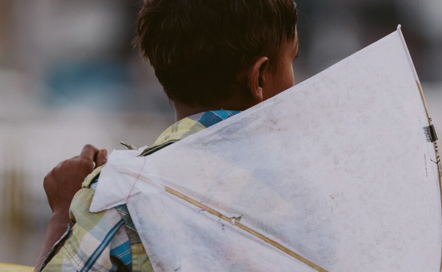 Kids and kites — a match made for the heavens.