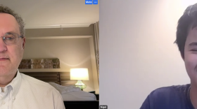 Camper and Interviewee 