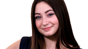 A photo portrait of Emma Karren, a college student.