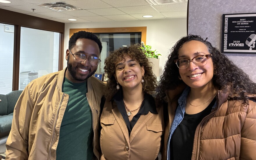Gregory Miller, Nikita Rose, and Bianca Washington