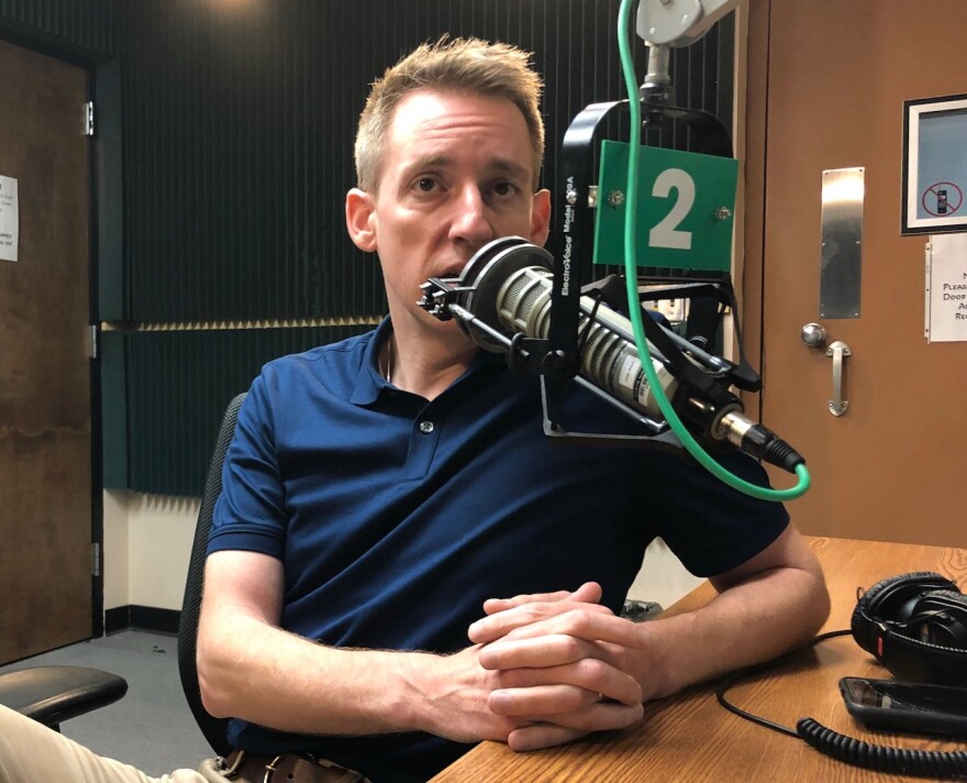 Democrat Jason Kander is running for mayor of Kansas City. But he's still paying attention to the Missouri political scene.