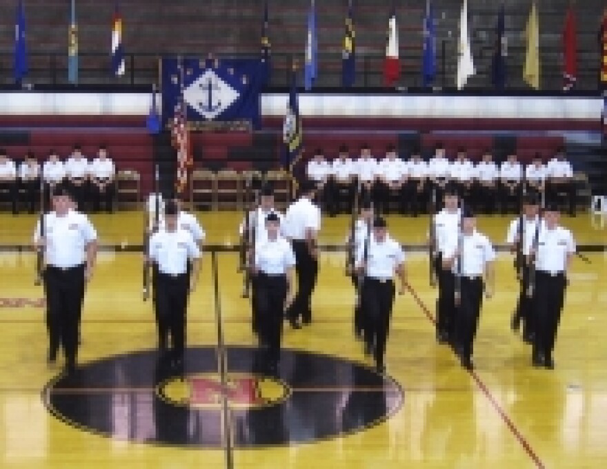 The Shawnee Mission North NJROTC drill team ranks number one in the nation.