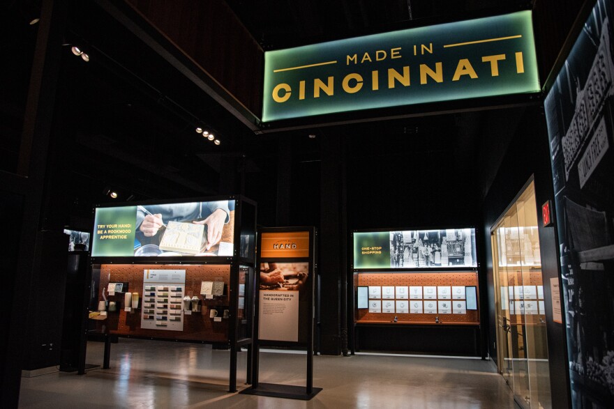  The Made in Cincinnati Exhibit at the Cincinnati Museum Center explores the city as a leader of industry.