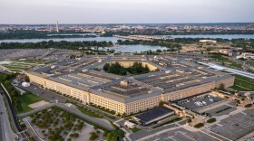 An aerial view of the Pentagon in Washington, D.C.