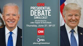 2024 Presidential Debate simulcast mezz