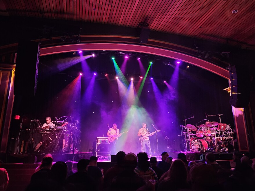 Spafford on stage at Infinity Music Hall in Hartford, Connecticut, on March 15th, 2026.