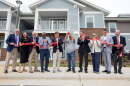 Ribbon cutting of Oakwood Park. 