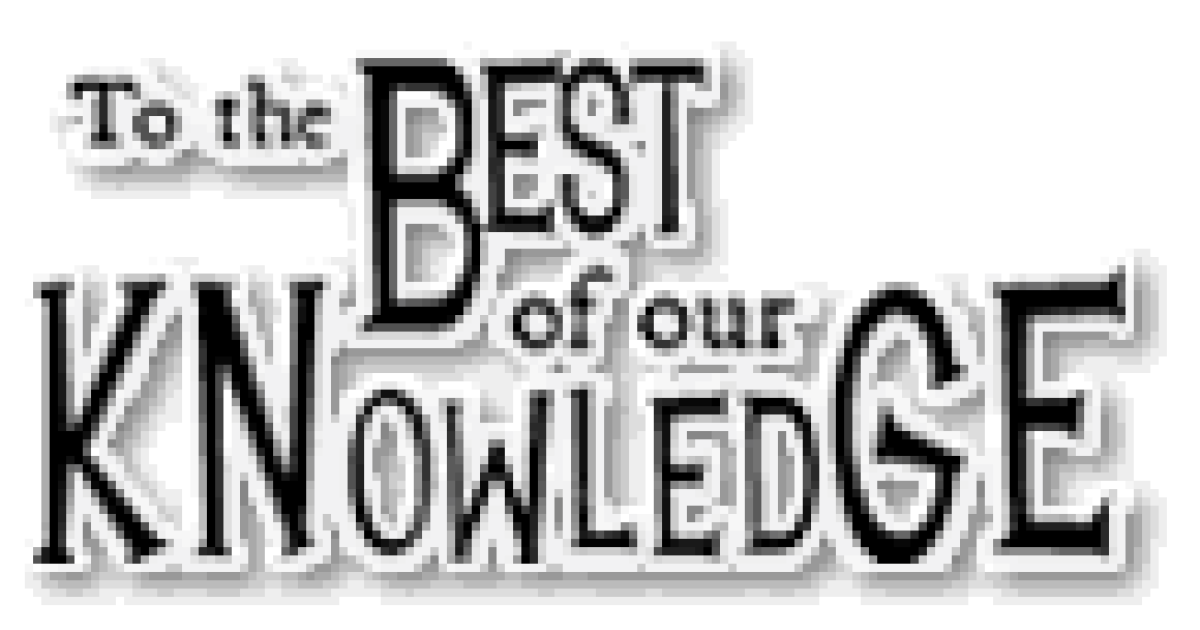 To The Best Of Our Knowledge On 1 Wfsw Fm Wfsu News