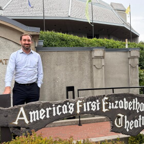 British Deputy Consul General Peter Newman visited Ashland on Sept 1-2, 2026 and experienced the Oregon Shakespeare Festival.