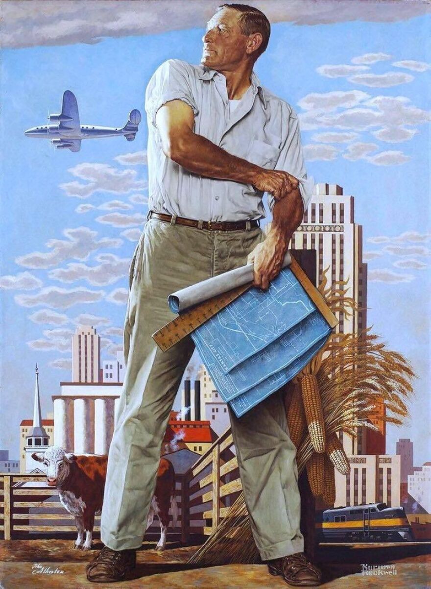 The Kansas City Spirit painting 