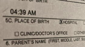 birth certificate
