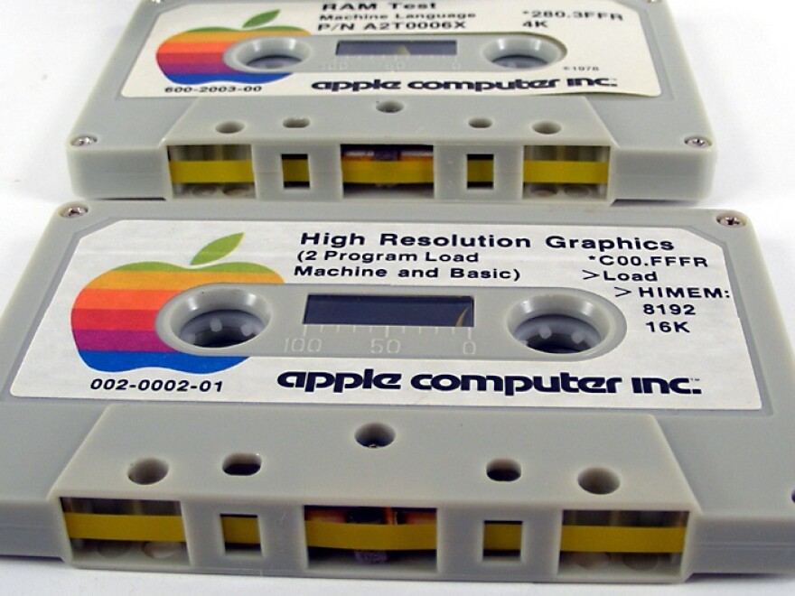 Apple II RAM test cassette tapes