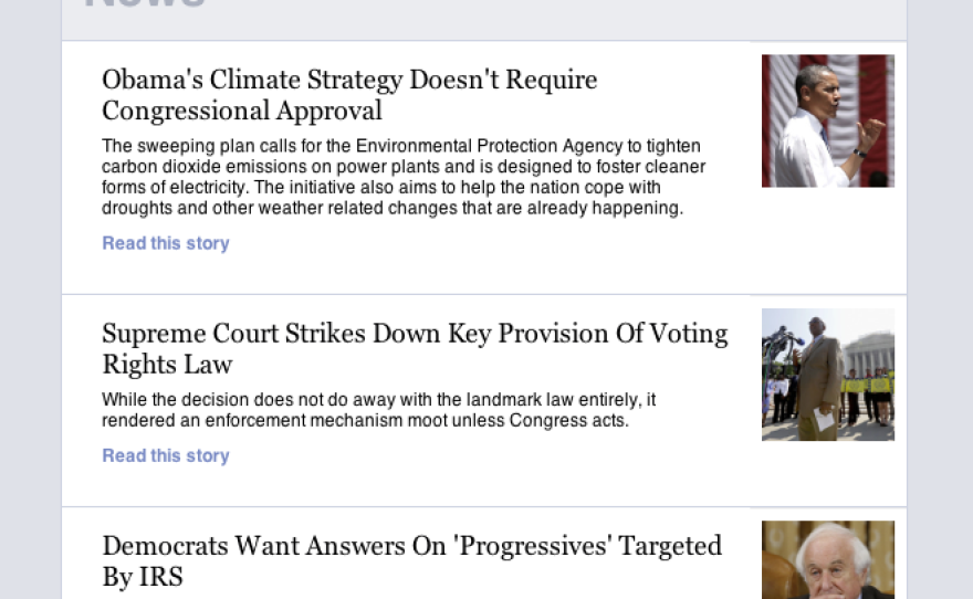 <strong>After:</strong> Today, our new "Daily Digest" newsletter includes fully-customizable sections. Viewers on mobile phones receive an optimized version.