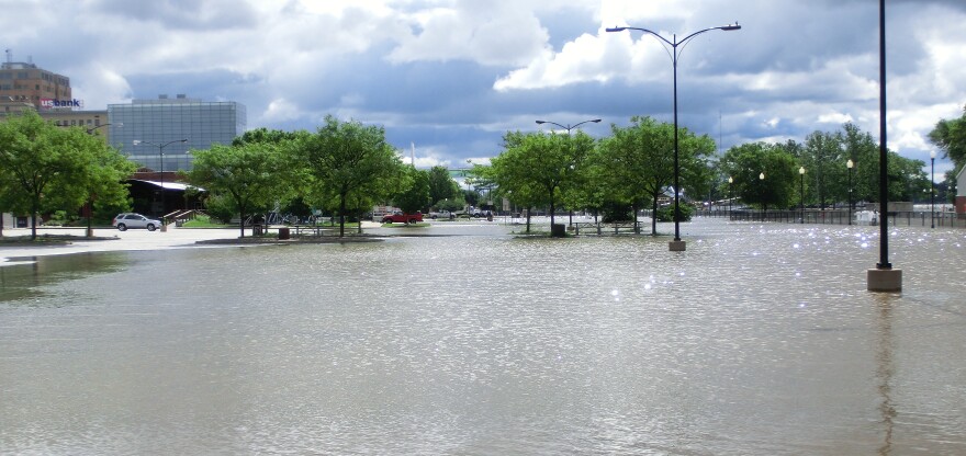 July 2014 - farmers market parking lot