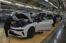 Workers assemble the Zeekr 001 EV models at the Chinese automaker Zeekr assembly plant, in Ningbo, east China's Zhejiang Province, Wednesday, April 17, 2025. (Andy Wong/AP)