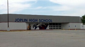 JHS was destroyed by the tornado. Classes were held this year in a vacant mall store.
