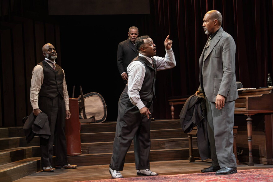 Terence Archie, Ray Anthony Thomas, Jimmie J. J. Jeter, and Dion Graham in August Wilson’s MA RAINEY’S BLACK BOTTOM directed by Timothy Douglas. October 2–24, 2026,