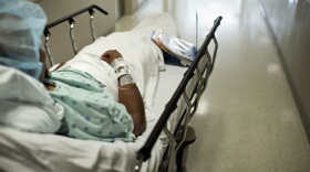 A donor is wheeled to an operating room for a kidney transplant at Johns Hopkins Hospital June 26, 2012 in Baltimore, Maryland. (Brendan Smialowski/AFP/Getty Images)