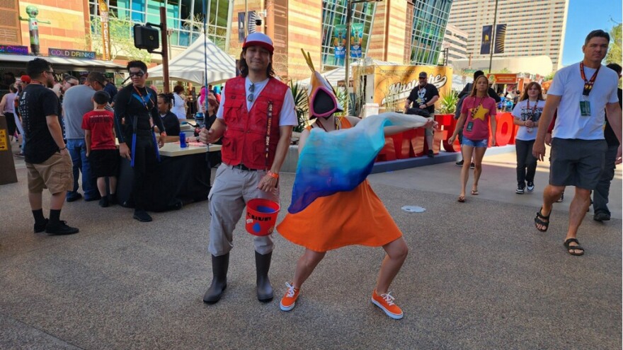 Fans in costume at Phoenix Fan Fusion 2024