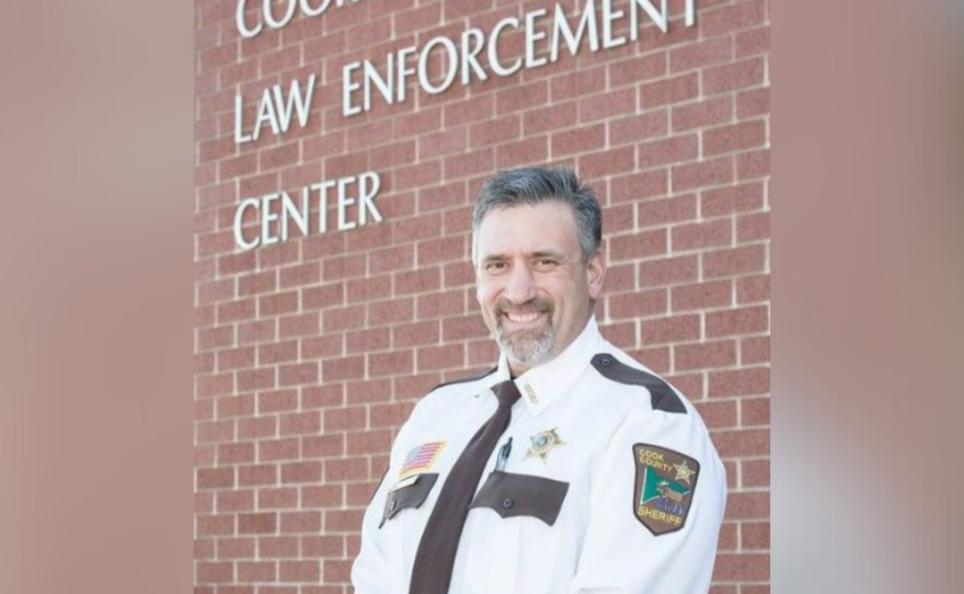 Cook County Sheriff Pat Eliason announced he would resign in May 2026.