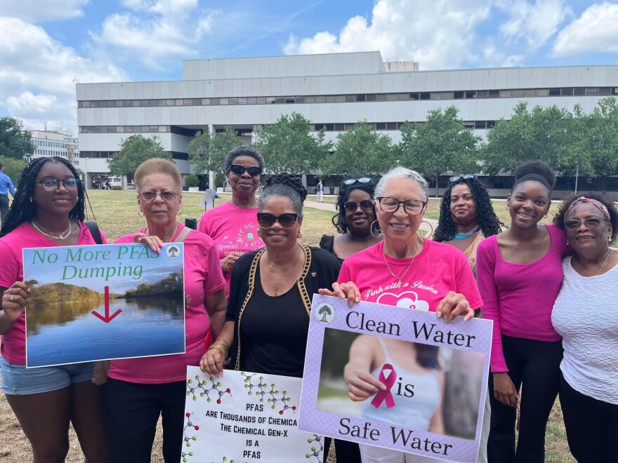 Democracy Green “What’s in Your Water” campaign in Raleigh, NC