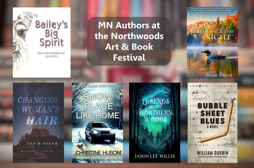 6 book covers by Minnesota authors