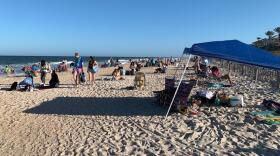 Mickler's Beach in Ponte Vedra Beach remained busy, despite COVID-19, until it was shutdown. Now it has reopened on a limited basis.