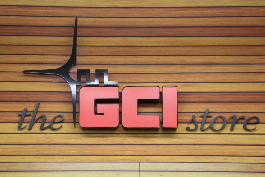 The GCI store in Bethel. (Photo by Dean Swope, KYUK - Bethel)