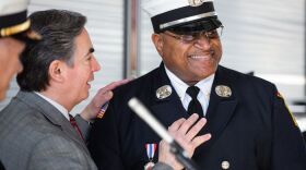 Marc Savage was promoted in February 2020 to a District Chief in the Springfield Fire Department. 