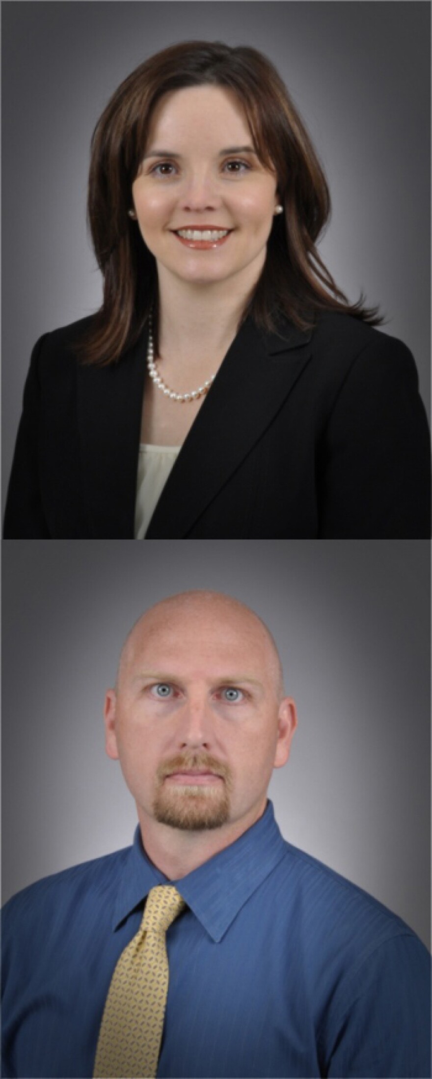 Top to Bottom: Stephanie Martin, Andrew Masters