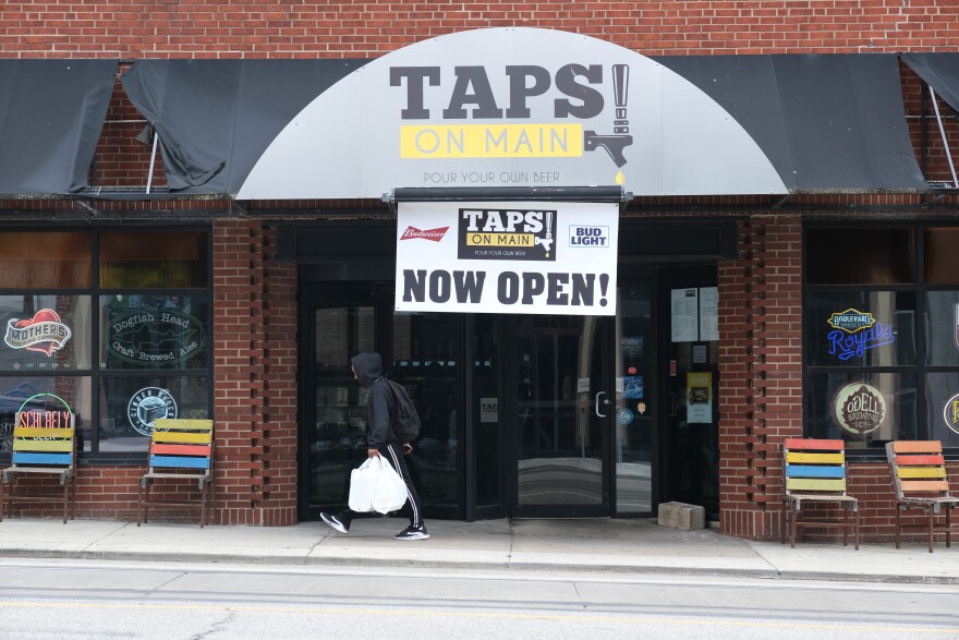 The last time Taps On Main was open, owner Grant Tower was looking forward to packed bars during the Big 12 basketball tournament.