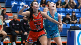 Caroline Ducharme, 33, vive su primera experiencia profesional con las Explosivas de Moca, con las que promedia 18 puntos y ocho rebotes en sus primeros cuatro partidos.