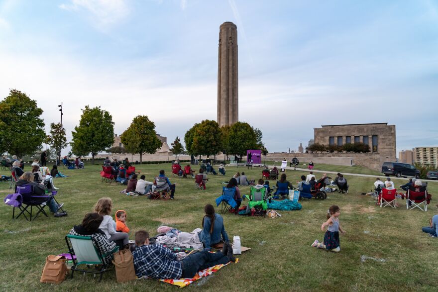 In October, Lyric Opera of Kansas City hosted Soundscapes in the City, one of their outdoor performances, at the World War I Museum and Memorial.