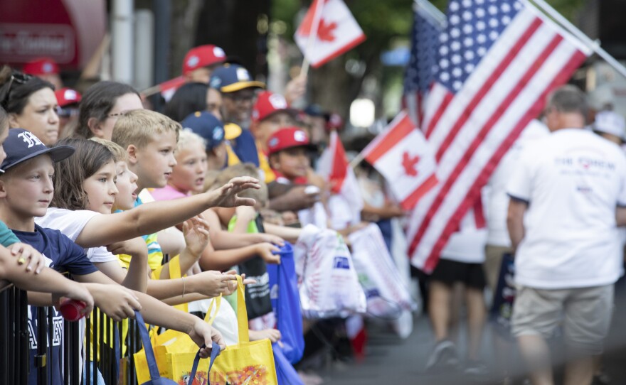 Fans from around the world attended the Little League World Series parade in Williamsport.