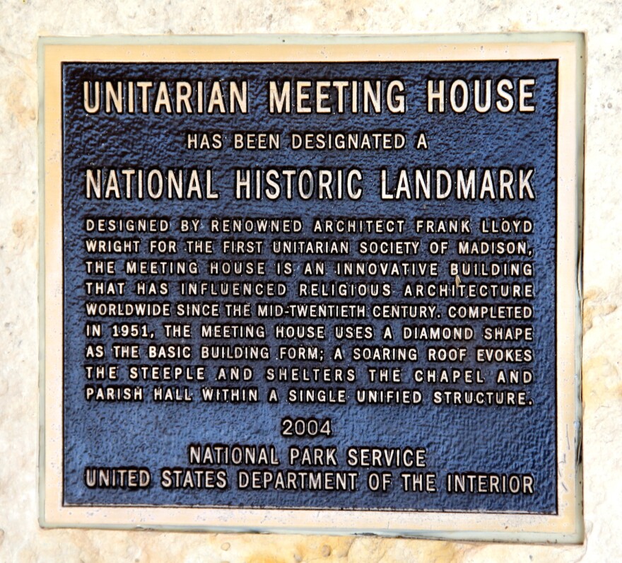 Madison Unitarian Meeting House National Historic Site recognition