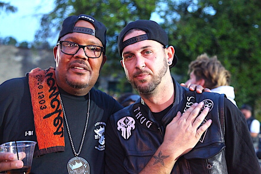 At the end of the day, we’re just bikers.' Experiencing community