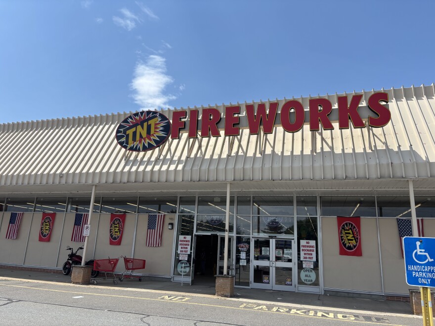 TNT Fireworks in Derry was busy as locals stocked up on fireworks to mark the 4th.