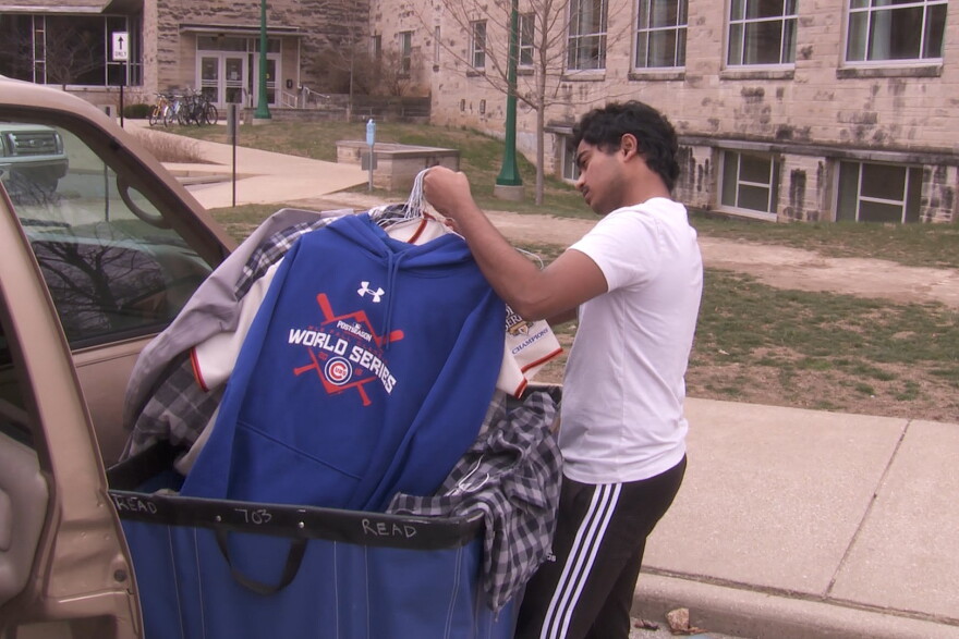 Most students are required to move out by March 23.